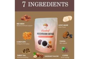 Hazelnut Mushroom Coffee